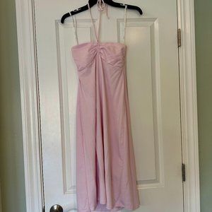 Tommy Bahama Pink Cotton Halter Cover-Up Size Small